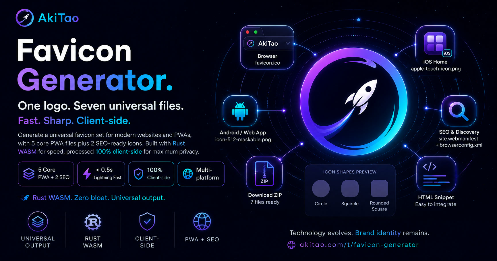 Favicon Generator — chuẩn hóa thương hiệu số từ pixel đầu tiên